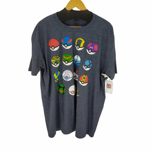 ポケモンシャツ POKEMON shirts アニメTシャツ メンズ XXL