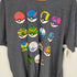 ポケモンシャツ POKEMON shirts アニメTシャツ メンズ XXL