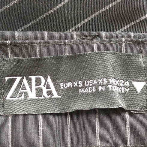 ザラ ZARA FULL LENGTH PINSTRIPE PANTS レディース import:XS