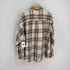 エディーバウアー Eddie Bauer 白タグ フラップポケット チェック レギュラーカラーシャツ メンズ import:L
