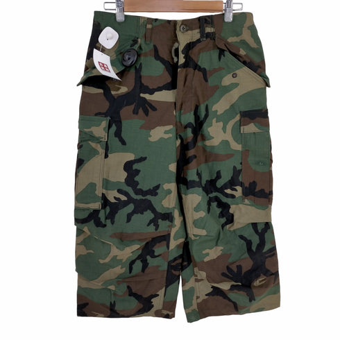 QUALITY APPAREL MANUFACTURING 85年会計 ウッドランドカモ M-65 カーゴパンツ メンズ S-R