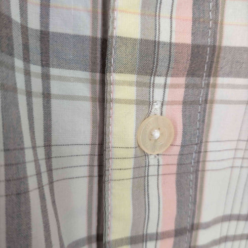 パタゴニア patagonia オーガニックコットン チェック S/S シャツ メンズ import:XL