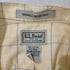 エルエルビーン L.L.Bean リメイク チェック S/Sシャツ メンズ import:XL