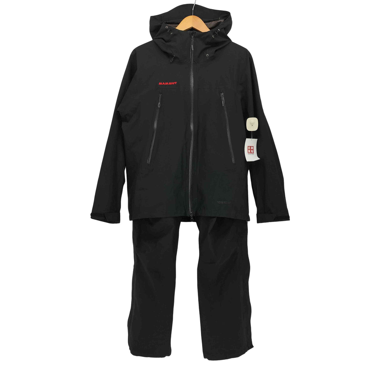 マムート MAMMUT CLIMATE Rain-Suits GORE-TEX クライメイトレインスーツ メンズ JPN：M –  ブランド古着買取販売バズストア