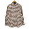 トミーヒルフィガー TOMMY HILFIGER フラッグタグ エンブレム 総柄 ボタンダウン長袖シャツ メンズ import:M