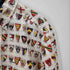 トミーヒルフィガー TOMMY HILFIGER フラッグタグ エンブレム 総柄 ボタンダウン長袖シャツ メンズ import:M