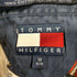 トミーヒルフィガー TOMMY HILFIGER フラッグタグ エンブレム 総柄 ボタンダウン長袖シャツ メンズ import:M