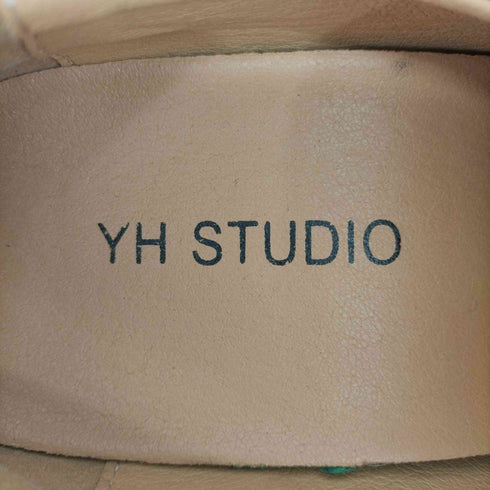 YH STUDIO バイカラー 厚底コインローファー メンズ JPN:25.5