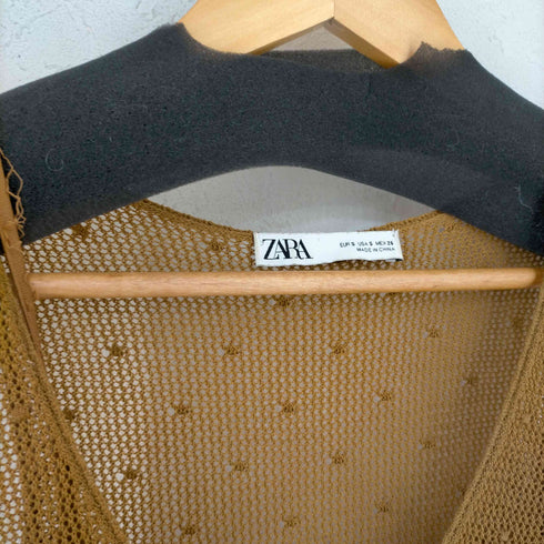ザラ ZARA シースルーワンピース レディース import:S