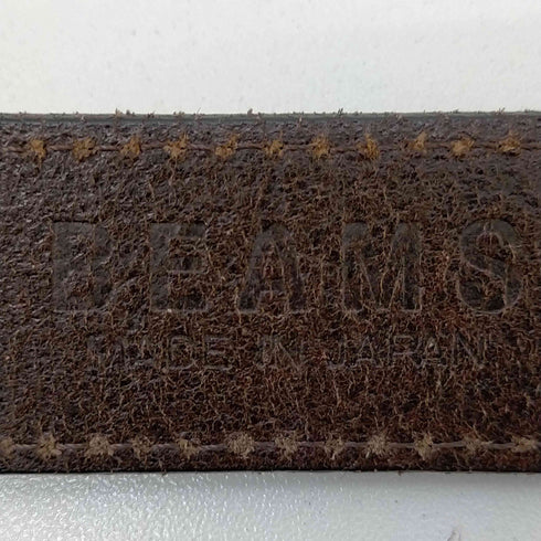 ビームス BEAMS MADE IN JAPAN レザーベルト メンズ