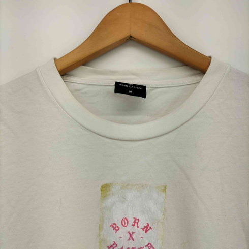 ボーンアンドレイズド BORN X RAISED グラフィック 三段 プリント Tシャツ メンズ import:M