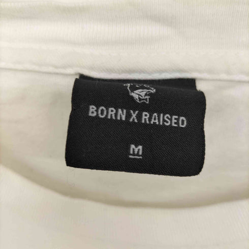 ボーンアンドレイズド BORN X RAISED グラフィック 三段 プリント Tシャツ メンズ import:M