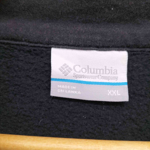 コロンビア Columbia ロゴ 刺繍 ハーフジップ トレーナー メンズ 2XL