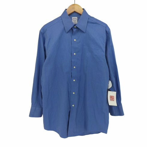 ブルックスブラザーズ BROOKS BROTHERS ツイル生地 コットン L/S ドレス シャツ メンズ 15-31