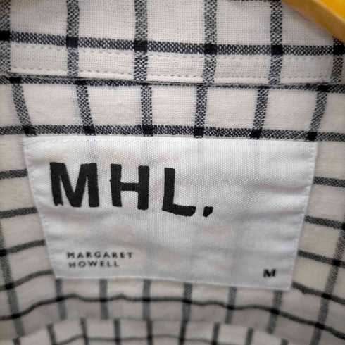 エムエイチエル MHL. ギンガムチェックデザインシャツ メンズ JPN:L
