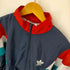 アディダスオリジナルス adidas Originals 80S 銀タグ トリコロールナイロンジャケット メンズ import:M