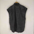 ジョンローレンスサリバン JOHN LAWRENCE SULLIVAN OVERSIZED SLEEVELESS SH カットオフデニムシャツ メンズ JPN:46