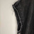 ジョンローレンスサリバン JOHN LAWRENCE SULLIVAN OVERSIZED SLEEVELESS SH カットオフデニムシャツ メンズ JPN:46