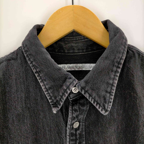 ジョンローレンスサリバン JOHN LAWRENCE SULLIVAN OVERSIZED SLEEVELESS SH カットオフデニムシャツ メンズ JPN:46