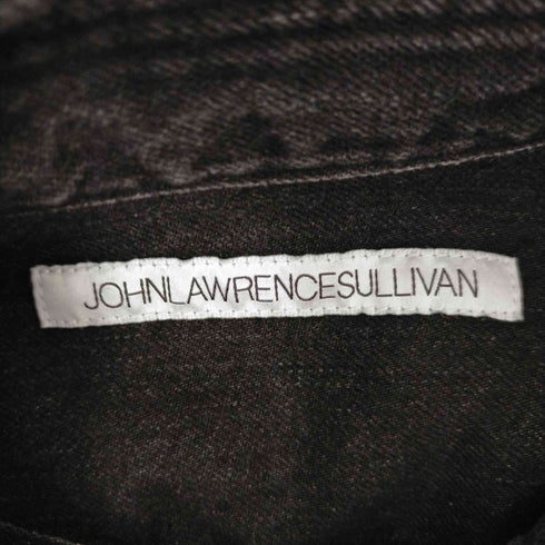ジョンローレンスサリバン JOHN LAWRENCE SULLIVAN OVERSIZED SLEEVELESS SH カットオフデニムシャツ メンズ JPN:46