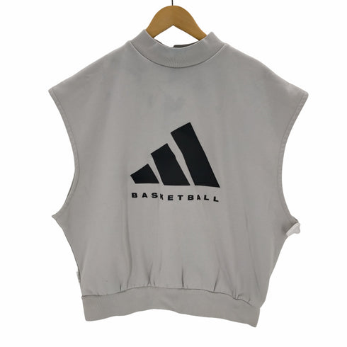 アディダス adidas パフォーマンスロゴ モックネックベスト メンズ JPN:XL