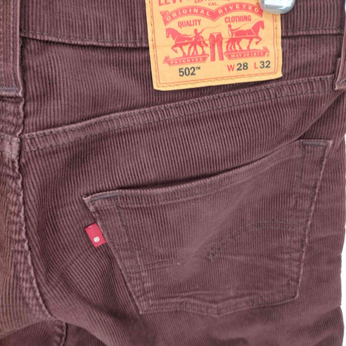 リーバイス Levis 502 レギュラーテーパー 14W CORD メンズ W28