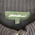 エディーバウアー Eddie Bauer ケーブル編み ジップアップコットンニット メンズ import:S
