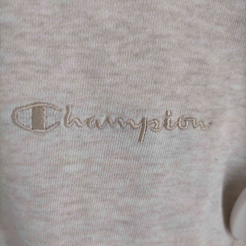 チャンピオン Champion 刺繍ロゴ ラグラン スウェット レディース M