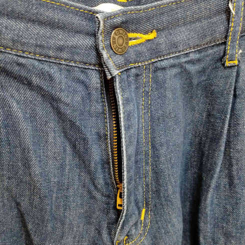 エドウィン EDWIN 2タック ワイドデニムパンツ レディース JPN:L