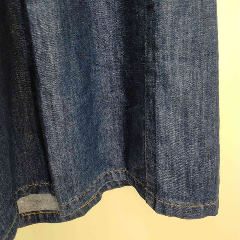 エドウィン EDWIN 2タック ワイドデニムパンツ レディース JPN:L