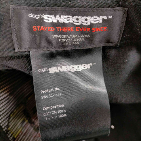 スワッガー SWAGGER コーデュロイ刺しゅうキャップ メンズ