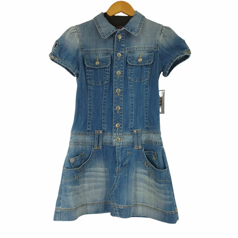 バーバリーブルーレーベル BURBERRY BLUE LABEL デニムワンピース レディース FR:36