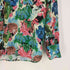 ザラ ZARA 花柄 開襟 スキッパーブラウス レディース import:XS