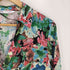 ザラ ZARA 花柄 開襟 スキッパーブラウス レディース import:XS