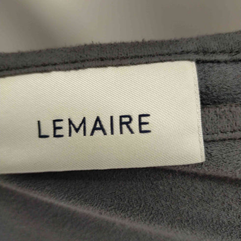 ルメール LEMAIRE Long Sleeve Bodysuit ボディスーツ スエードタッチ レディース ONE SIZE