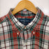 ラルフローレン RALPH LAUREN 90s BLAKE TWO-PLY COTTON ポニー刺繍 ボタンダウンチェックシャツ メンズ import:XL