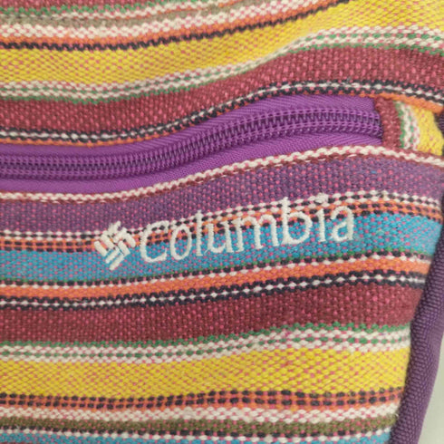コロンビア Columbia マルチカラー ボーダー ショルダーバッグ メンズ