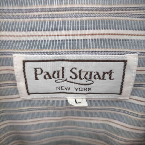 ポールスチュアート Paul Stuart Paul Stuart ストライプシャツ メンズ JPN:L