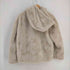 ザラ ZARA フード付きフェイクファーブルゾン レディース import:M