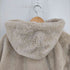 ザラ ZARA フード付きフェイクファーブルゾン レディース import:M