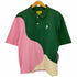 ゴルフワン GOLF WANG BLOCK PIQUE POLO ポロシャツ メンズ import:XL