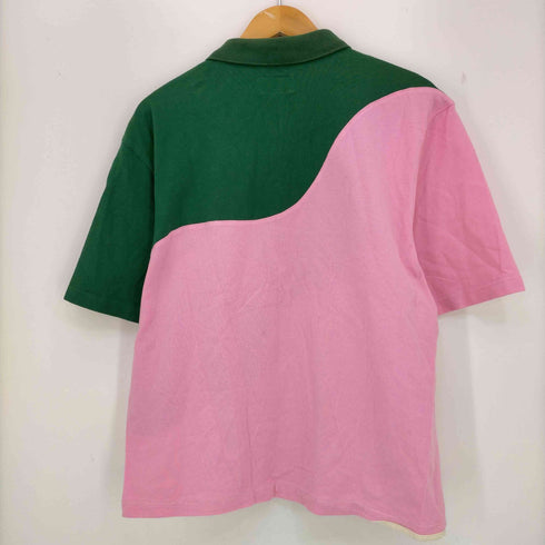 ゴルフワン GOLF WANG BLOCK PIQUE POLO ポロシャツ メンズ import:XL