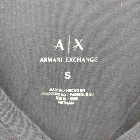 アルマーニエクスチェンジ ARMANI EXCHANGE Vネック ロゴ Tシャツ レディース import:S