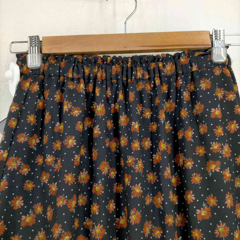 カージュ Khaju フラワー×ドットティアードスカート レディース ONE SIZE
