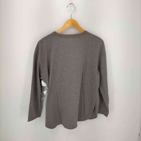 ジャーナルスタンダードレリューム JOURNAL STANDARD relume レイヤードラウンド ボーダーTシャツ メンズ JPN:S