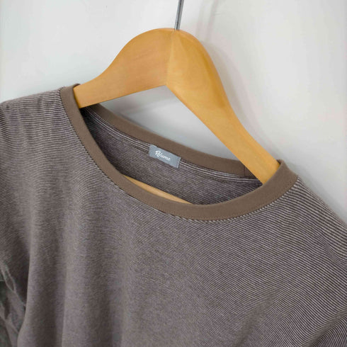 ジャーナルスタンダードレリューム JOURNAL STANDARD relume レイヤードラウンド ボーダーTシャツ メンズ JPN:S