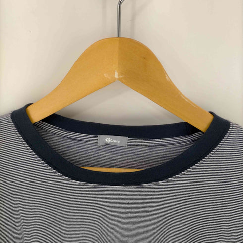 ジャーナルスタンダードレリューム JOURNAL STANDARD relume レイヤードラウンド ボーダーTシャツ メンズ JPN:S