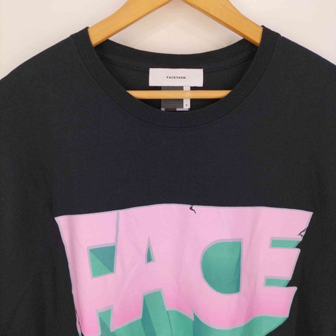 ファセッタズム FACETASM Logo Tee デカロゴプリント クルーネックTシャツ メンズ JPN:5
