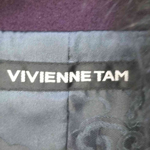 ヴィヴィアンタム VIVIENNE TAM ファー付き チャイナショートコート レディース JPN:1