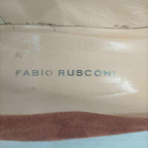 ファビオルスコーニ FABIO RUSCONI スウェードパンプス レディース
